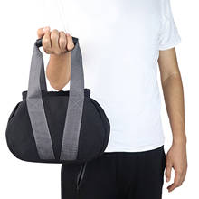 Bolsa de arena de lona ajustable para Fitness, saco de arena de entrenamiento pesado, Kettlebell 2024 - compra barato