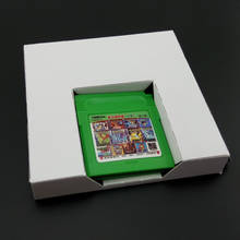 Bandeja de cartón de repuesto para GBA o GBC, Cartucho de juego, versión estadounidense, 100 unidades 2024 - compra barato