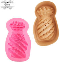 3D pineapple shape silicone cake decoration mold fudge mold Chocolate Candy Mold kitchen baking supplies 2024 - buy cheap