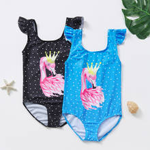 1~8Y Toddler Baby Girls Swimsuit one piece Girls Swimwear Kid Girls Swimming outfit Children Swimwear Bathing suit 2024 - buy cheap