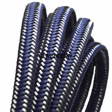 5m/lot approx: 12*6mm blue Leather Cord steel wire cord For DIY Men Bracelet Jewelry Making Flat Braid Cord Accessories Findings 2024 - buy cheap