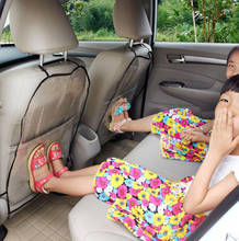 Автомобильная защитная накладка на заднее сиденье для детей, коврик для детей, защита от грязи, качество грязи 2024 - купить недорого