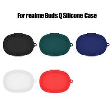 Soft Washable Dustproof Protective Cover Silicone Case for realme Buds Q D08A 2024 - buy cheap