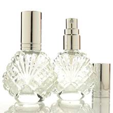 15ml Mini Clear Glass Spray Perfume Bottle Portable Travel Refillable Perfume Atomizer Liquid Dispenser Fine Mist Spray Glass Bo 2024 - buy cheap