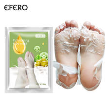 Efero 1 Pair Peeling Foot Mask Exfoliating Scrub Pedicure SPA Socks Foot Peel Feet Care For Heels Remove Dead Skin MoistureTSLM2 2024 - buy cheap
