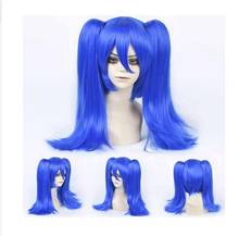 zhaoxia++07718@Q8@* +++The Kagerou Project Enomoto Takane Blue Style&Two Clip Ponytail Cosplay Wig 2024 - buy cheap