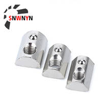 M3 M4 M5 M6 Rivet Nut 20/30/40/45 Series Spring Nut For Aluminum Profile Rivet Nut Tool For Aluminum Profiles Groove 5PCS/Set 2024 - buy cheap