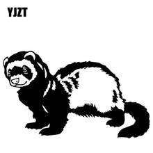 YJZT 16.8CM*10.1CM Raccoon Vinyl Decal Decorate Car Trunk Accessories Car Sticker Black/Silver C4-2350 2024 - buy cheap