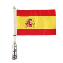 Испания флагшток крепление + 6x9 флаг комплект Регулируемый для Honda Goldwing CB VTX CBR 2024 - купить недорого