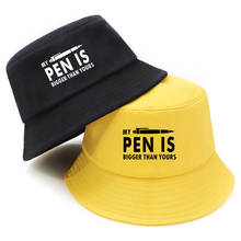 My Pen Is Print Sunscreen Bucket Hats K-pop Foldable Fishing Hunting Hat Street Headwear Beach Sun Hat Outdoor Adult Bob Chapeau 2024 - buy cheap