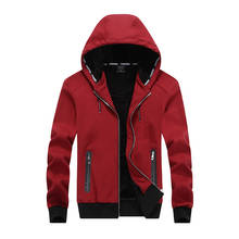 Large Size 9xl 8xl 7xl 6xl Windbreaker Jackets Male Sweatshirts Hoodies Warm Thick Fleece Hooded Big Size Zipper Men Parka Coats 2024 - buy cheap