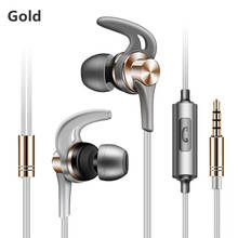 3.5mm Wired Headphones With Bass Earbuds Stereo Earphones Music Headphones Sport Earphones Gaming Headset With Mic for Xiaomi 2024 - buy cheap