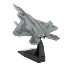 1:100 Scale Aircraft Model Collection American F-22 Fighter Raptor Plane Toys with Metal Display Stand 2024 - buy cheap