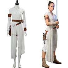 Star Cosplay 9 The Rise Of Skywalker Rey Cosplay Costume Halloween Costumes Adult Jedi Rey Costume Outfit Clothes 2024 - buy cheap