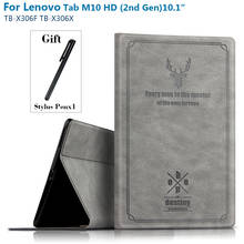 Capa para tablet lenovo tab m10 hd, capa de 10.1 "para tablet lenovo tab m10 hd 2024 - compre barato