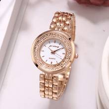 Hot Fashion Luxury Rhinestone Watches Women Bracelet Watch Stainless Steel Quartz Ladies Dress Watches Gold Clock Relogios 2020 2024 - buy cheap