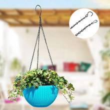 24cm/88cm Iron Chains with Hook for Hanging Bird Feeder Garden Planter Flower Basket Pot Lantern Hanger 2024 - buy cheap