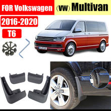Mud flaps For VW Multivan T6 2016-2020 Mudguards Fender Multivan Mud flap splash Guard Fenders car accessories Front Rear 4 PCS 2024 - buy cheap