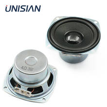 UNISIAN-altavoz de gama completa para el hogar, sistema de audio portátil, 2 pulgadas, 4ohm, 3W, cuadrado, HIFI 2024 - compra barato