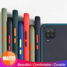 Skin Feel Matte Case For Samsung Galaxy A12 A21S A51 A71 A11 A21 A31 A41 M21 M31 A51 A50 Silicone Shockproof Phone Cover Fundas 2024 - buy cheap
