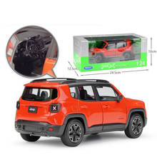 1/24 Scale 2015 Renegade Trailhawk City SUV Cross Country Car Vehicles Diecast Model Car Toy F Kids Gifts Collection 2024 - buy cheap