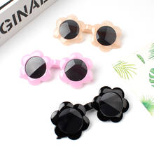 New Vintage Children Sunglasses Kids Pink Shades Round Glasses Baby Fashion Cute Flower Sun Glasses Boys Girls Eyewear Oculos 2024 - buy cheap