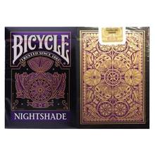 1 deck Bicycle Nightshade Playing Cards High Quality Playing Cards New Poker Cards for Magician Collection Card Game 2024 - buy cheap