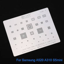 Plantilla de reparación BGA para Samsung A7, A5, A3, S5, J7, 7580, 7880, plantilla de soldadura de CPU de 0,12mm de espesor 2024 - compra barato