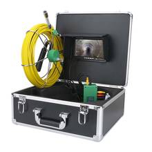 Sistema de câmera de vídeo de inspeção industrial de esgoto, 20m/30m/40m/50m, 7 polegadas, wi-fi, 17mm, à prova d'água, ip68, 1000 tvl camer 2024 - compre barato