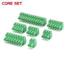 5PCS  Plug-in PCB Terminal Block KF2EDG Pitch 3.81mm 2/3/4/5/6/7/8/9/10/12P Pin KF2EDGK-3.81 Terminal Straight Needle Socket 2024 - buy cheap