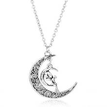 Filigree Crescent Moon Necklaces Pendant Vintage Butterfly Fairy Angel Star Knot Goth Supernatural Pentagram  Choker for Women 2024 - buy cheap