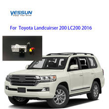 Yessun-cámara de visión trasera para matrícula de Toyota Landcruiser 200, LC200, 2016, 4 LED, visión nocturna 2024 - compra barato