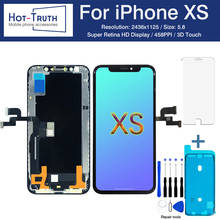 Pantalla táctil LCD OEM para iPhone XS, repuesto de pantalla OLED 1:1, 100% probada, TFT, 5,8 pulgadas 2024 - compra barato