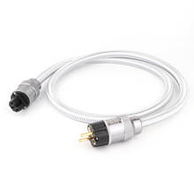 Cable de alimentación de cobre puro de alta calidad, 1 unidad, HIFIaudio Schuko, Cable de alimentación de CA, línea de alimentación de alta gama 2024 - compra barato