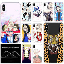 luxury Soft Silicone Phone Case Anime YURI on ICE for Apple iPhone 11 Pro XS Max X XR 6 6S 7 8 Plus 5 5S SE Fashion Cover 2024 - buy cheap