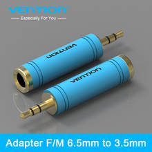 Vention 3.5mm Male to 6.5 mm Female Adapter 3.5 plug to 6.35 Jack Stereo Speaker Audio Adapter converter for Mobile Phone PC 1PC 2024 - buy cheap