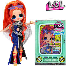 Аниме-фигурка «сюрприз лол» 30 см, светящаяся кукла для танцев OMG, модная Кукла для крупных леди, глухая коробка для девочек, детская игрушка 2024 - купить недорого