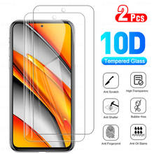 Закаленное стекло для телефона Xiaomi Poco F3, 2 шт., полное покрытие, Защитная пленка для PoxoF3 Poko F 3 X3 X3Pro X3Nfc 2024 - купить недорого