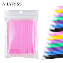 100 PCS/Pack Microbrushes for Eyelash Extension Makeup Brushes Swab Disposable Individual Applicators Mascara Eyelashes Brushes 2024 - buy cheap