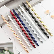Металлическая шариковая ручка, рекламная ручка, индивидуальные ручки с логотипом, для отеля, для входа в банк, подарочная ручка, оптовая продажа, персональный подарок 2024 - купить недорого