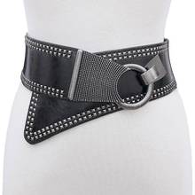 Women's Waist Belts Plus Size25\"-70\"Dresses leather Elastic Stretch Cinch Belt 2024 - buy cheap