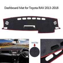 Cobertura para painel de painel de painel, à prova de sol, para a mão direita, para toyota rav 4 2013 a 2018 2024 - compre barato