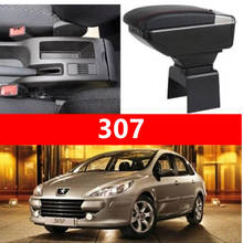 Para peugeot 307 caixa de apoio de braço loja central caixa de conteúdo suporte de copo cinzeiro interior do carro-estilo decoração acessório 04-13 2024 - compre barato