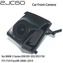 ZJCGO Car Front View Parking LOGO Camera Night Vision Positive for BMW 3 Series E90 E91 E92 E93 F30 F31 F34 Facelift 2008~2019 2024 - buy cheap