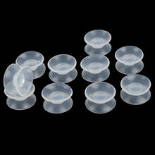 10 Pcs/lot Plastic 20mm Width Double Sided Suction Cup Sucker Pads For Glass Wholesale 2024 - buy cheap