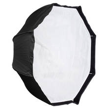 Guarda-chuva portátil dobrável com refletor softbox, 120cm / 48 polegadas, refletor para fotografia, estúdio de flash, iluminação estroboscópica speedlite 2024 - compre barato