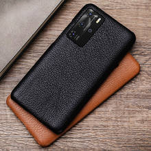 Leather Phone Case For Huawei P20 P30 lite P40 Pro Nova 5T Case Soft sheepskin For Honor 8X 9X 10 20 30 30s Pro Cover 2024 - buy cheap