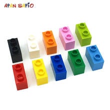 24PCS BIG Size DIY Building Blocks Thick Figures Bricks 1x2Dots Educational Creative Toys for Children Compatible brands 2024 - buy cheap