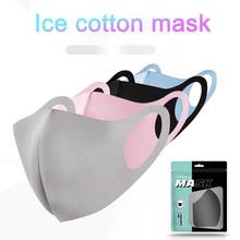 1pc Reusable Ice cotton Masks Mouth Mask Cotton Blend Anti Dust And Nose Protection Face Mouth Mask Fashion For Man Woman 2024 - buy cheap
