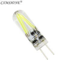 10pcs/lot Glass Bombillas 3W G4 Filament COB LED Lamparas Bulb Replace Halogen Light 150lm AC & DC 12V Lamp Chandelier Ampoule 2024 - buy cheap